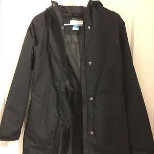 Black Columbia Raincoat